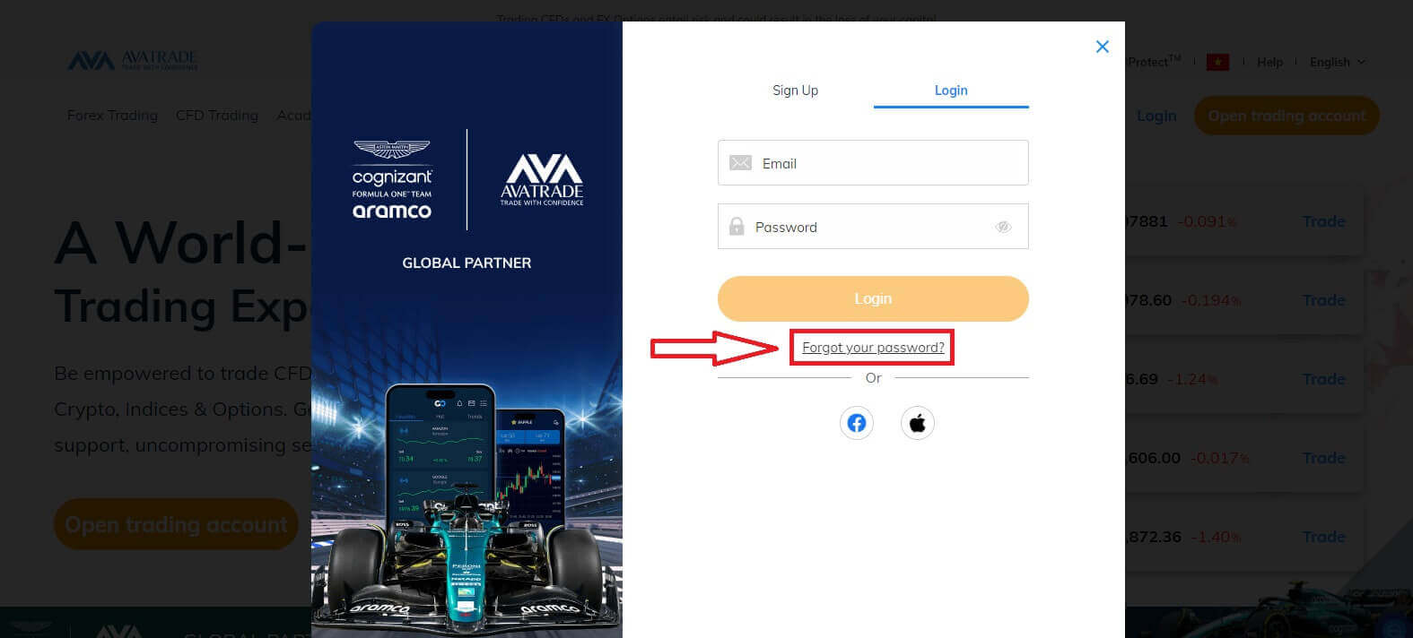 Ki jan yo konekte epi kòmanse komès Forex nan AvaTrade Ki jan yo konekte epi kòmanse komès Forex nan AvaTrade