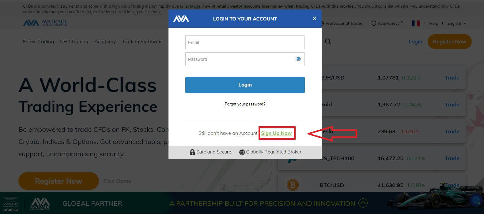 So registrieren Sie ein Konto bei AvaTrade So registrieren Sie ein Konto bei AvaTrade