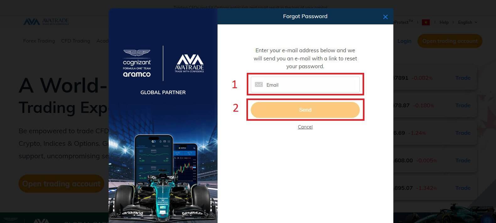 How to Register and Login Account on AvaTrade