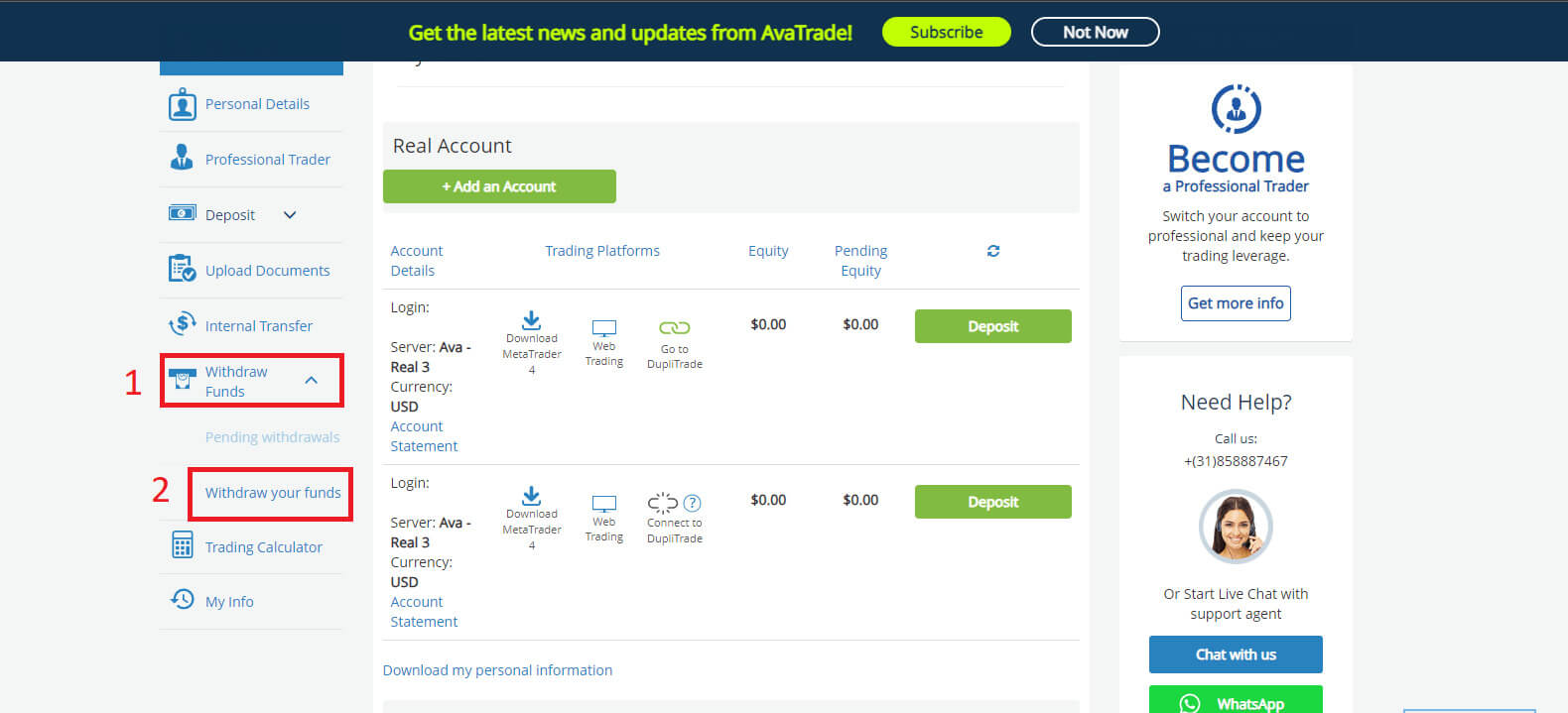 How to Register and Withdraw on AvaTrade How to Register and Withdraw on AvaTrade